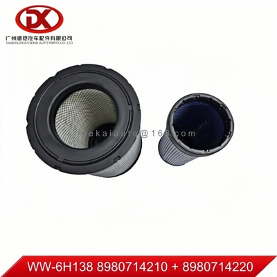 Filtre à air 8980714210 Pièces moteur de camion ISUZU 4HK1 6HH1 8980714220