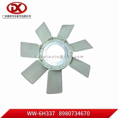 Blade de ventilateur 8980734670 8 98073467 0 pour ISUZU FVZ34 G3 6HK1-TC Pièces de camions